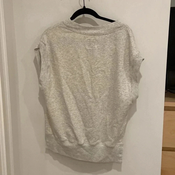 Abercrombie & Fitch Women's Grey Sweater Vest - Picture 3 of 4
